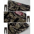 thumbnail image 4 of Pantalones deportivos tipo chino para hombre a juego con camuflaje negro, talla 29, 4 of 5