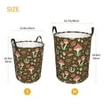 thumbnail image 5 of Xecao Mushrooms and Autumn Print Laundry Hamper Basket,designed for Blanket Storage and Nursery Clothes in the Bedroom, 5 of 8