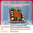 thumbnail image 2 of Langgg Power Amplifier Board Replacement DC 12-26V Single Channel AUX Input Speaker Soundbox Amp Module Noise Reduction Circuitboard, 2 of 9