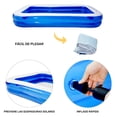 thumbnail image 2 of Alberca Inflable Rectangular Familiar 990l 290x180x43cm Vinil, 2 of 6