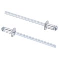 thumbnail image 1 of Unique Bargains 3.2mm Diameter 5mm Grip Length Silver Tone Aluminum Blind Rivets 60 Pack, 1 of 4