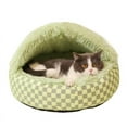 thumbnail image 3 of Cabaña para perros, colchón para perros, funda lavable, cojín suave, forro impermeable, portátil, fácil de limpiar, para dormitorio, colchón tipo cueva, material suave, diseño moderno, ideal, 3 of 8