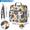 thumbnail image 2 of FORMRS Zipper Binder with Shoulder Strap 2-inch Ring 500 Sheet Capacity File Bag, Colorful Floral, 2 of 5