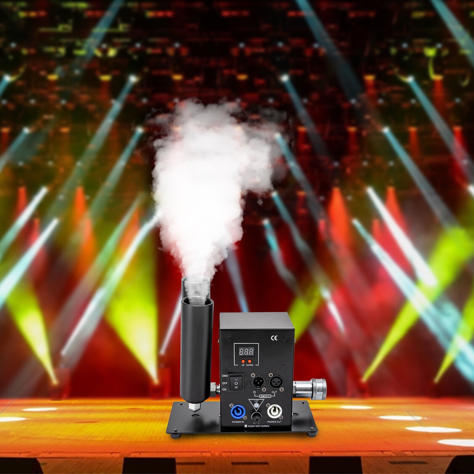 DJ Club Effect C02 Jet Machine Cryo DMX512 Co2 Party Cannon Fogger Smoke Ac110V