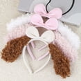 thumbnail image 6 of Animal Cosplay Costumes Dog Ear Headband Tutus Tail for Halloween Cosplay Party, 6 of 16