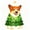 1C- Clearance Christmas Tree Dog, variant on Clearance! Halloween Light Up Pumpkin Corgi with Witch Hat, Waterproof Glowing Blow Mold Pumpkin Puppy Figurine for Desk Yard Decor, Halloween Decor