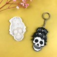 thumbnail image 4 of Molde de Silicona YONGSHENG adorno de calavera de Halloween azul, 4 of 5