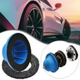 thumbnail image 3 of SharkTRUE Premium Plastic Blue Wheel Hub Grinder Cleaning Rotor - Essential For Polishing Brake Discs, 3 of 8