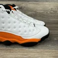 thumbnail image 3 of Ni - ke Ni - ke Air Jordan 13 Retro Starfish Orange White Sneakers Mens Size 7 Brand New, 3 of 5