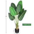 thumbnail image 4 of 2024 New 1pc Artificial Tree Bird of Paradise Artificial Plant Faux Plant, Palm Tree Artificial Banana Leaf Fake Plants with Pot, for Home Decor, Indoor, Living Room, Office, Outdoor Decor, Housewarmi, 4 of 7