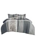 thumbnail image 2 of HGmart Luxury 7-Pieces Gray Bed in a Bag, Queen, 2 of 5
