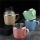 thumbnail image 5 of Tazas de Acero Inoxidable de Doble Capa Antiescaldaduras con Asa de Plástico, para Café, Leche, Bebidas y Agua, para el Hogar y la Oficina., 5 of 5