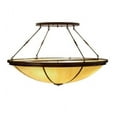 thumbnail image 5 of Meyda Tiffany 152050 Commerce 8 Light 72" Wide Semi-Flush Bowl Ceiling Fixture - Copper, 5 of 5