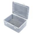 Large Rectangular Container Rectangle Transparent Large Capacity Plastic Storage Box Container with ...