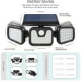 thumbnail image 6 of YI LIGHTING LED Outdoor Solar 800LM Adjustable Weatherproof Flood & Security Light, 6 of 6