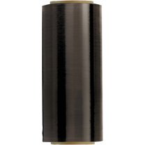 8NET 20" x 5000', Heavy Duty Machine Length Stretch Wrap, 80 Gauge, Black Plastic Shrink Wrap Film, Case of 1 Roll