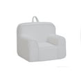 thumbnail image 5 of Olive & Opie Kuddlez Kids/Toddlers Foam Chair with Washable Cover, Soft White, 5 of 6