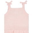 thumbnail image 5 of Modern Moments by Gerber Baby Girl Embroidered Pointelle Romper, Sizes 0/3M-24M, 5 of 9