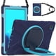 thumbnail image 3 of Funda colorida para Samsung Tab A7 de 10,4 pulgadas T500 con correa para el hombro, soporte de anillo ajustable grande y protección contra golpes., 3 of 5