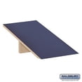 thumbnail image 1 of Salsbury 22252BLU 21 in. Sloping Hood for Extra Wide Designer Wood Locker, Blue, 1 of 1