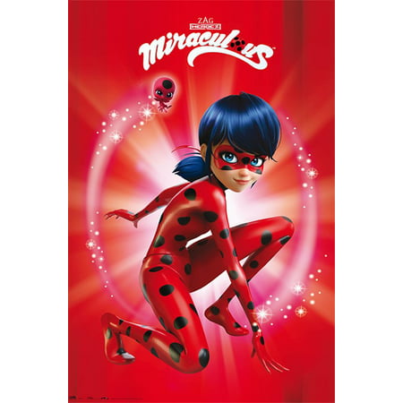 Miraculous: Tales Of Ladybug & Cat Noir - TV Show Poster / Print (Ladybug) (Size: 24