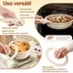 thumbnail image 5 of Batería de Cocina 5 Piezas, Sartenes y Ollas Antiadherentes con Mango Desmontable  Incluye Sartén, Wok, Cacerola  Compatible con Inducción/Gas/Eléctrico  Sin PFOA/PFOS, 5 of 9