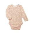 thumbnail image 4 of easy-peasy Baby Long Sleeve Bodysuit, 3-Pack, Sizes 0/3-24 Months, 4 of 7