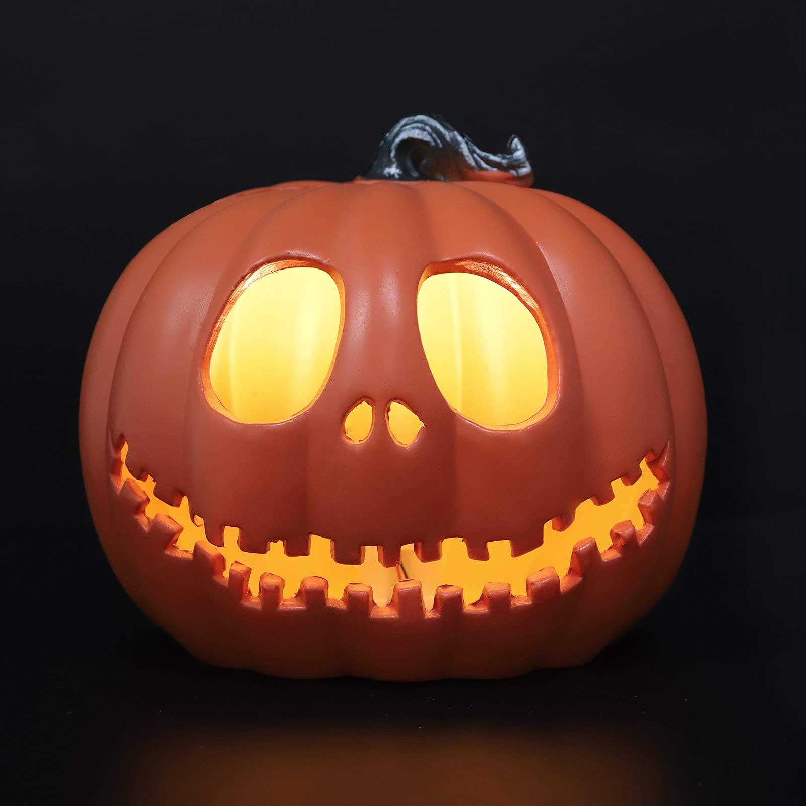 Halloween Pumpkin Lantern，Battery Operated Pumpkin Light for Halloween