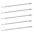 thumbnail image 1 of 5piezas 62cm Largo 4 Secciones Antena Telescopica de TV Radio AM FM Control de Radio, 1 of 4