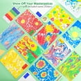 thumbnail image 4 of CraftBud Craft Supplies Marbling Paint Kit & Toy for Kids Art with 5 Paint Colors, Water Art Paint Set Comes with Guide Book , Arts and Crafts for Girls & Boys Ages 6+, 4 of 8