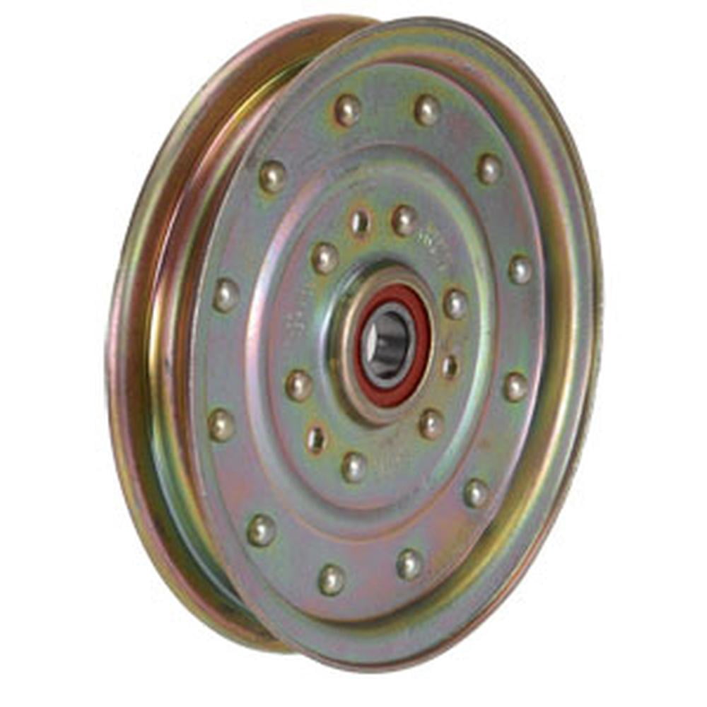 One (1) New Aftermarket  Flat Idler Pulley Fits Exmark, Fits Toro 52 60" 72" Lazer Z AC HP XP XS 1164667 1-633109"