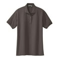 thumbnail image 5 of Mafoose Women's Comfortable Silk Touch Polo Golf Shirt Short Sleeve Bark 4XL, 5 of 7