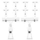 thumbnail image 3 of 10 clips de plástico transparentes para etiquetas, abrazaderas para etiquetas de precio, fijadores de notas para el hogar, centros comerciales y mercados., 3 of 5