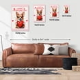 thumbnail image 5 of Happy Valentine's Day Chihuahua Brings Love Heart Vertical Matte Canvas Poster Dog Lover Gifts Idea Wall Art Home Decor - 02028, 5 of 5