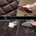 thumbnail image 6 of 2011 for Toyota Corolla Seat Cover, Leather 5 Seats Full Set Scratch Resistant Non-slip, Beige Car Seat Covers, Pet Car Seat Covers, 6 of 7