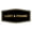 Black Gold, variant on Signs ByLITA Fancy Lost & Found Sign (Red) - Medium