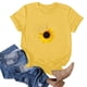thumbnail image 4 of Blusas de Manga Corta para las Mujeres Divertido Impreso Cuello Redondo Tee, Vintage Humor Gráfico Blusas de Primavera para las Mujeres, 4 of 5