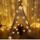 thumbnail image 5 of Luces LED de cadena a batería, luces navideñas de bolas de raktan, luces de cadena para niños para interiores, decoración de dormitorio, fiesta, boda (blanco cálido), 5 of 5