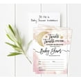 thumbnail image 5 of Inkdotpot Set Of 30Gender Reveal Baby Shower Invitations-Diaper Raffle Tickets And Baby Shower Book Request Cards Twinkle Twinkle Little Star Invites Its A Boy Its A Girl, 5 of 8