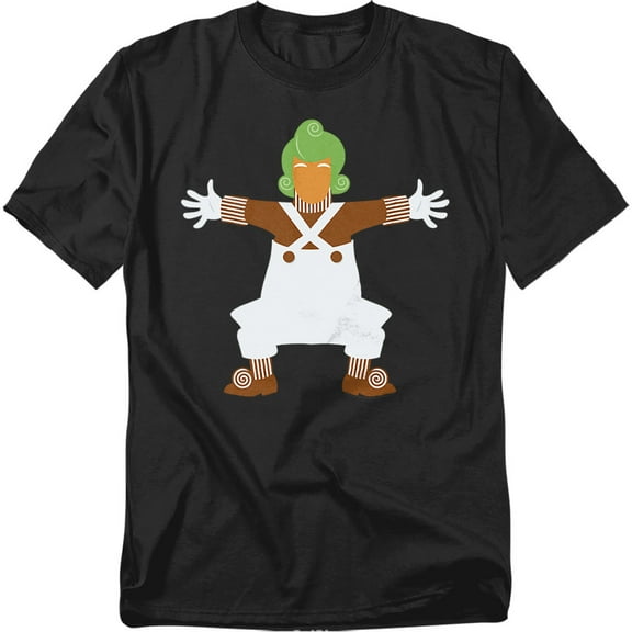 Willy Wonka And The Chocolate Factory T-Shirt Lone Oompa Loompa Unisex Graphic Tee for Men & Women