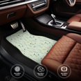 thumbnail image 6 of Naloa Wildflower Watercolor 5 Car Foot Mat Set of 4 Pieces - Universal Floor Liner Neoprene Full Set Floor Mats for Cars Trucks SUV, 6 of 7