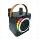 thumbnail image 3 of Altavoz Bluetooth de Karaoke de Alta Potencia, Luz Rítmica Musical, Subwoofer Inalámbrico Estéreo Envolvente con Micrófono Dual, Color Negro, 3 of 5