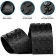 thumbnail image 4 of FUS Outdoor Rubber Stair Treads 4" x 24" inch Heavy Duty Textured Non-Slip Strips, 4 of 7