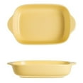 thumbnail image 1 of 1Pcs Ceramic Baking Tray for Microwave and Oven Bakeware, 1 of 7
