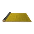thumbnail image 2 of Ahgly Company Indoor Square Abstract Yellow Contemporary Area Rugs, 7' Square, 2 of 4