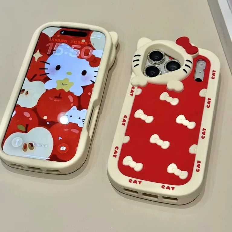 CASETIFY HELLO KITTY iPhone17Pro ケース Cute Hello Kitty Case for iPhone 17 Pro Max 11 12 13 14 15 16
