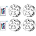 thumbnail image 1 of Submersible LED Lumière, Étanche RGB Multicolore LED Éclairage avec Télécommande, IP68 Éclairage Lumières Sous-Marines, 1 of 5