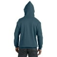 thumbnail image 2 of Hanes Unisex Ecosmart Pullover Hooded Sweatshirt - DENIM - M, 2 of 2