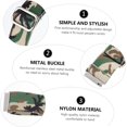thumbnail image 2 of HUGFEGWE 2pcs Stretch Woven Strap Active Braid Accessories Watch Strap for Watch Hand Chain Bracelet Watch Wrist CJB91-30951, 2 of 9