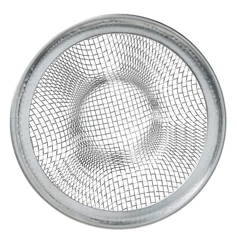 MR.SIGA Bathroom Sink Strainer, Utility, Slop, Bathtub Lavatory Sink Drain Strainer Hair Catcher, Stainless Steel Shower Drain Strainer, 3 Pack